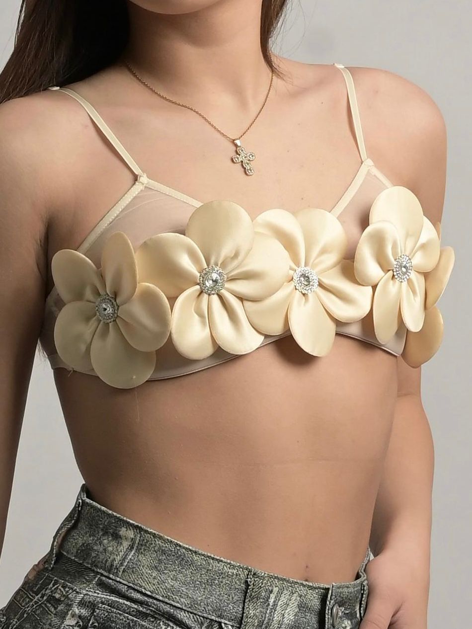 BRALETTE CRYSTAL BLOSSOM✨