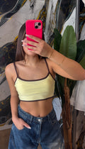 TOP CROP BICOLOR