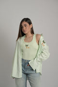 CAMICIA CON CANOTTA HAWAII🌴✨