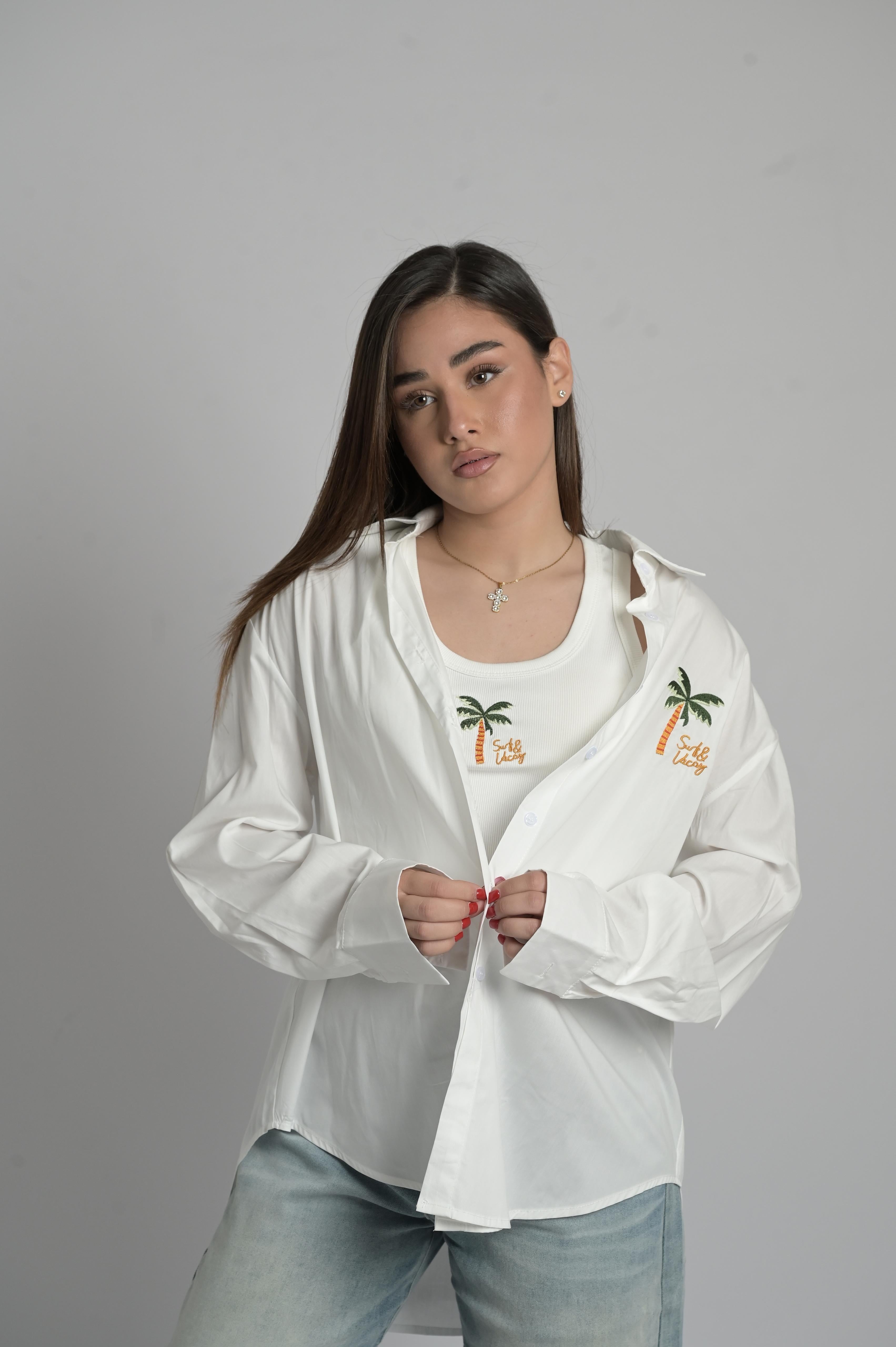 CAMICIA CON CANOTTA HAWAII🌴✨