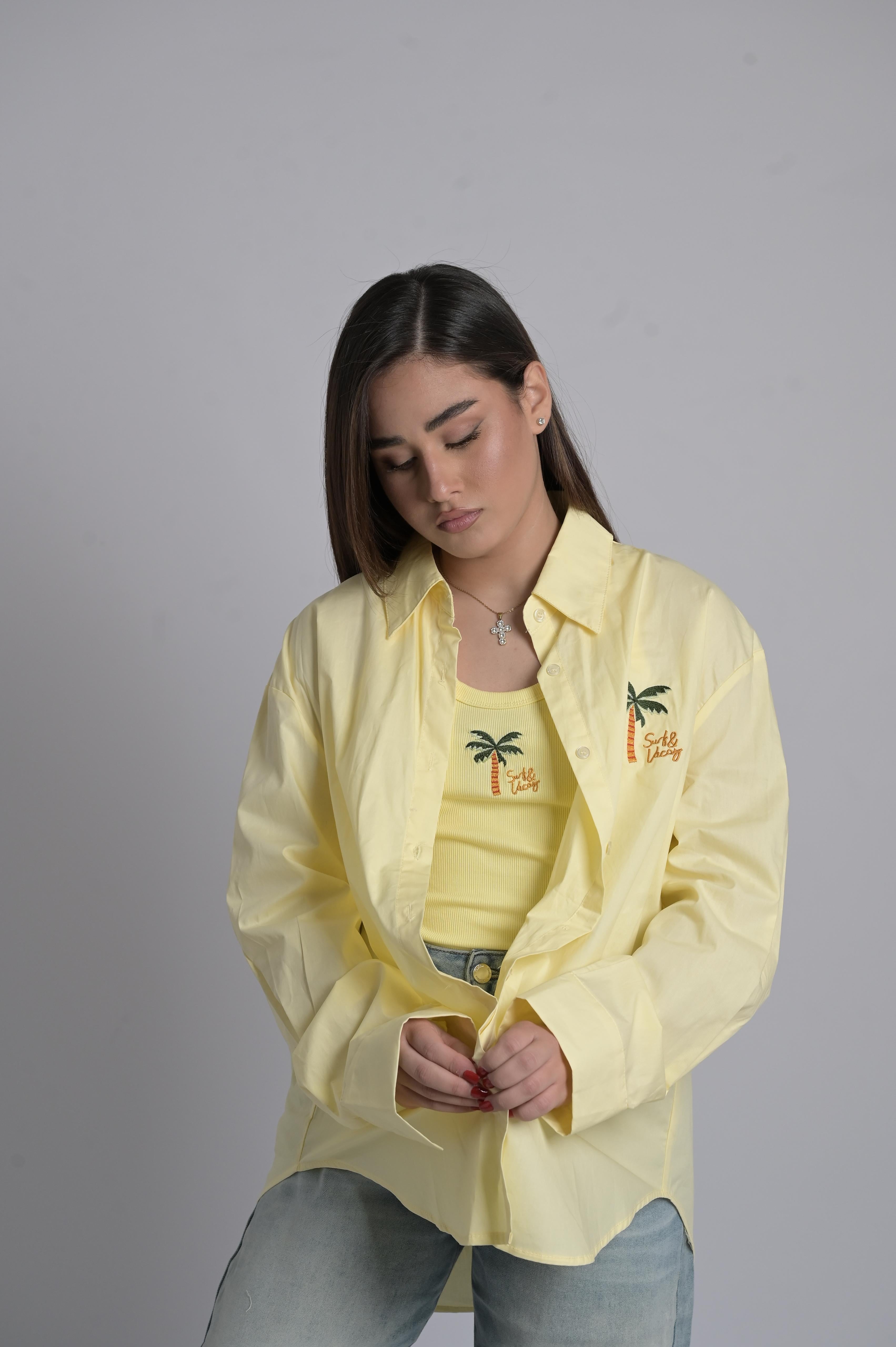 CAMICIA CON CANOTTA HAWAII🌴✨