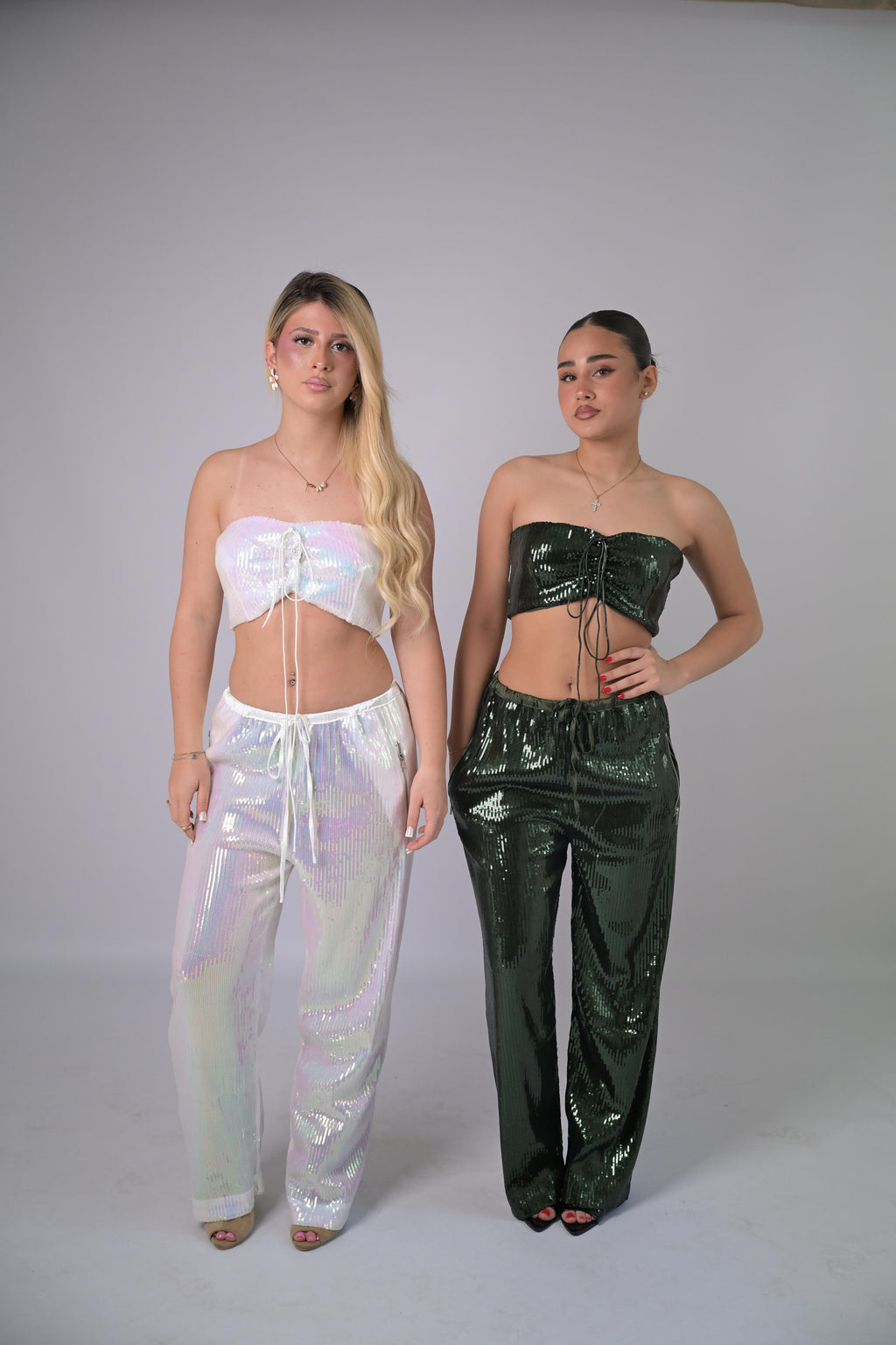 CORDSET DISCO PAILLETS